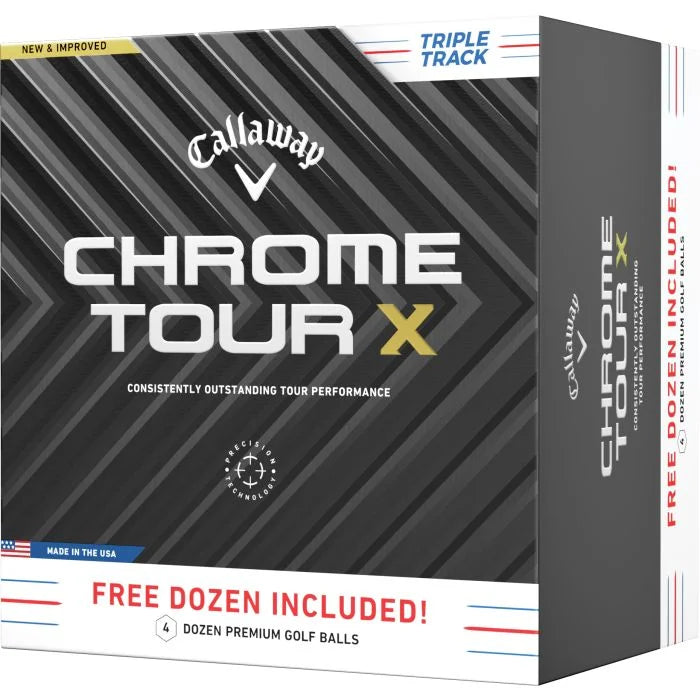 Callaway Chrome Tour X Triple Track 2024 Loyalty Pack 3 för 4