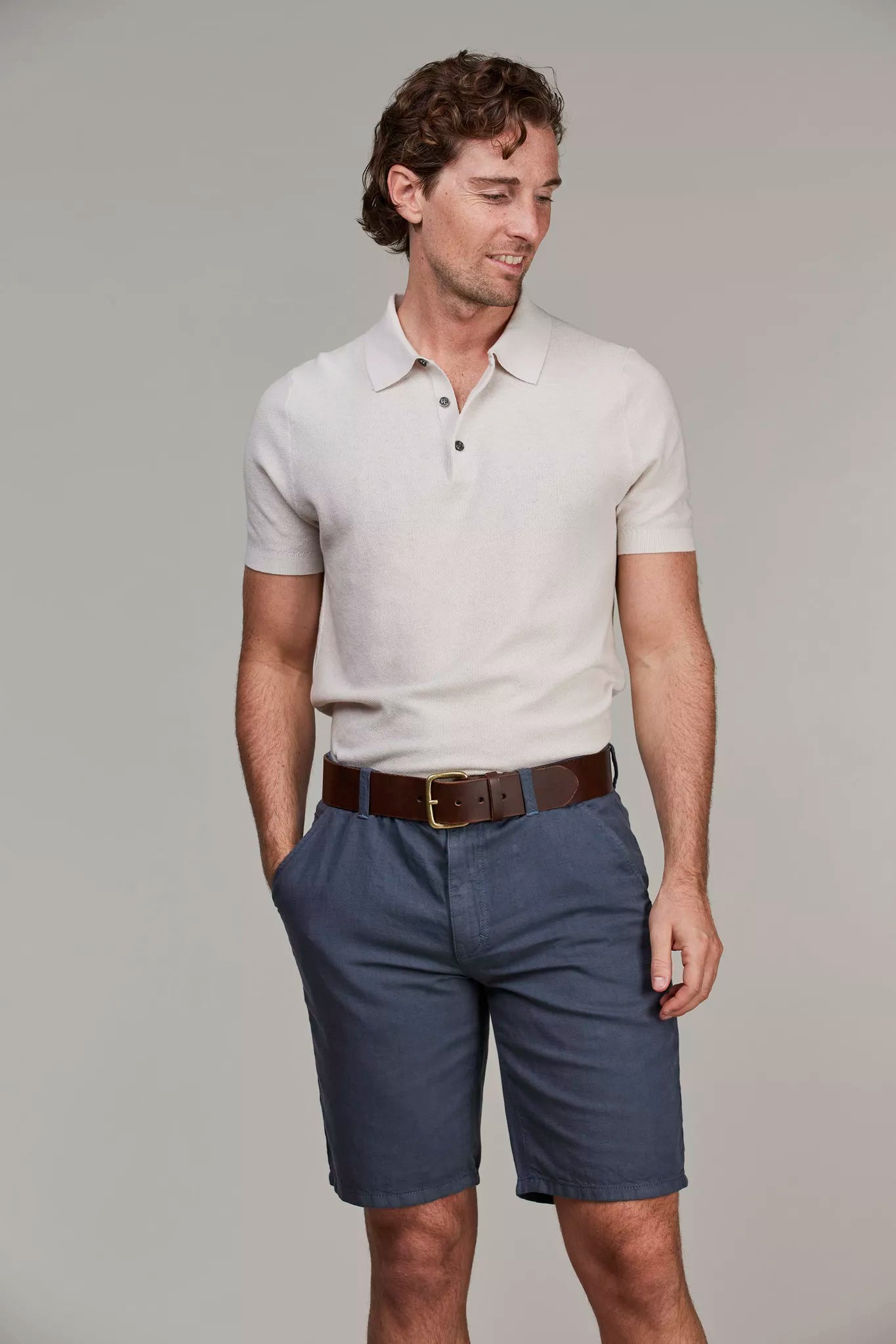 Hansen & Jacob Cotton Linen Shorts