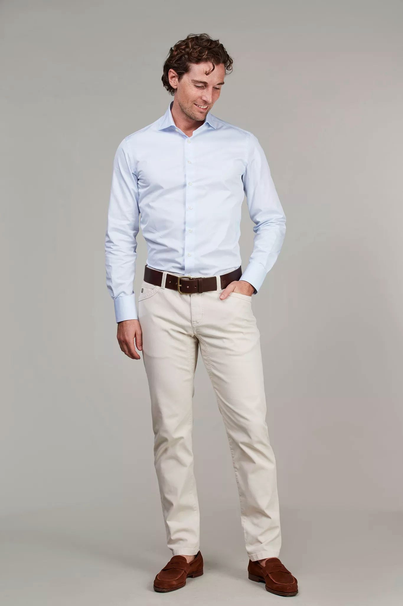 Hansen & Jacob 5-PKT CUT'N Sew Oxford Byxor
