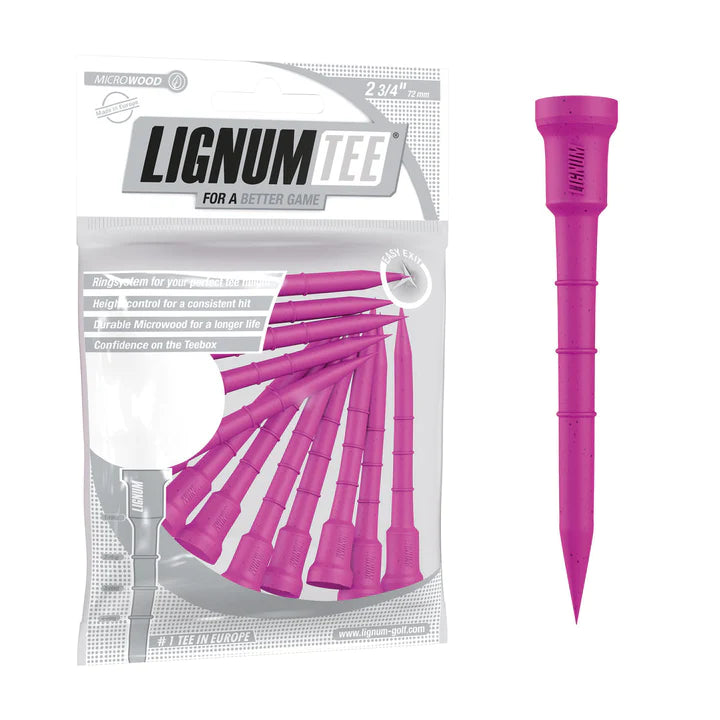 Lignum Tee 72 mm Punchy Pink