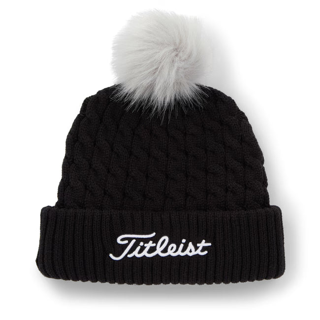 Titleist Cable Knit Pom Pom Mössa