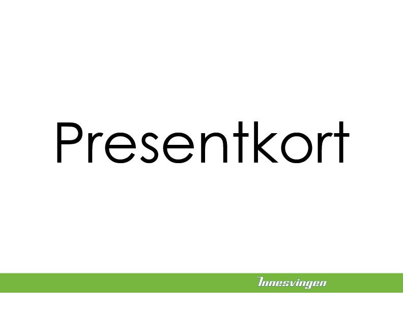 Presentkort 500kr