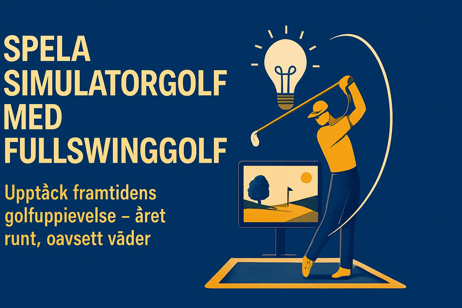 Guide: Spela Simulatorgolf med Fullswinggolf 2025