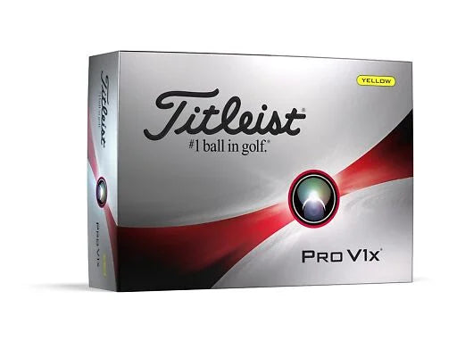 Titleist Pro V1 X GUL 2023