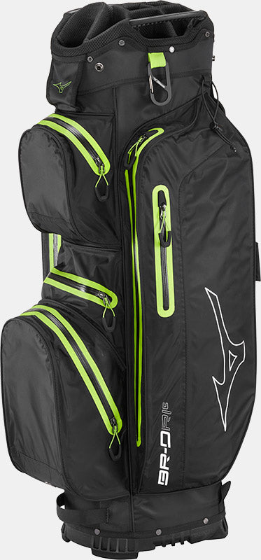 Mizuno BR-Dri Vagnbag Black/Green