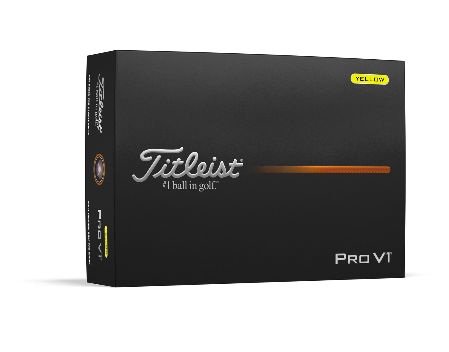 Titleist Pro V1 Gul 2025