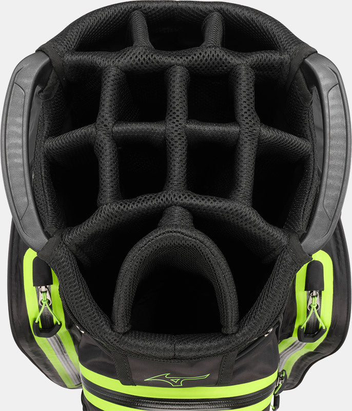 Mizuno BR-Dri Vagnbag Black/Green