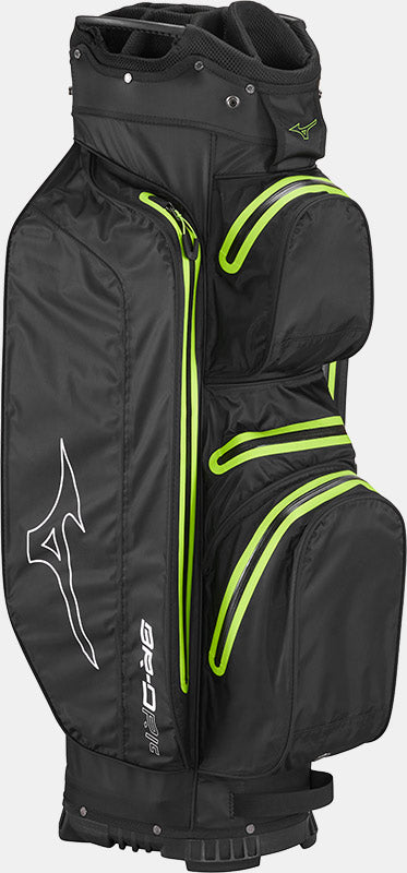 Mizuno BR-Dri Vagnbag Black/Green