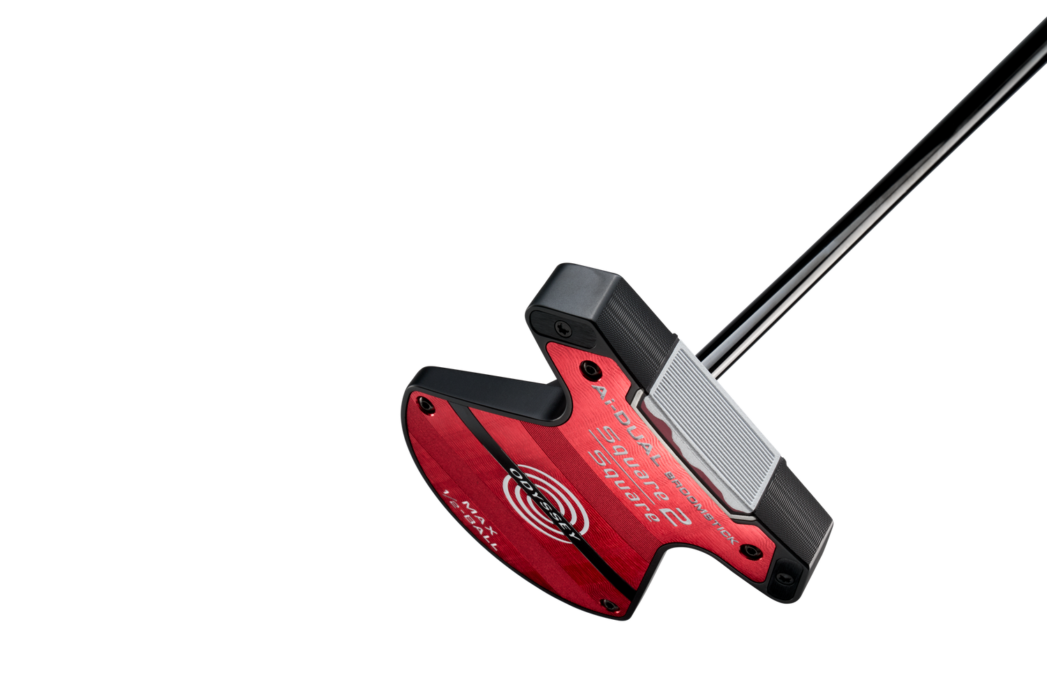 Odyssey Ai-Dual Square to Square Max 1/2 Ball Broomstick