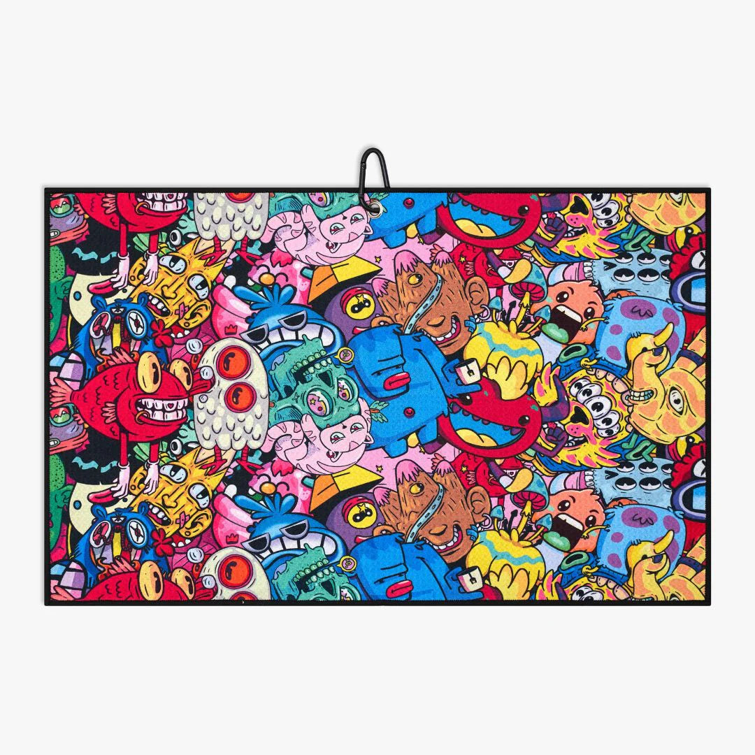 Skins Microfiber Monsters Handduk