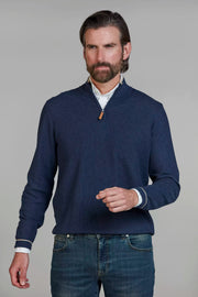 Hansen & Jacob Half Zip Structure Knit
