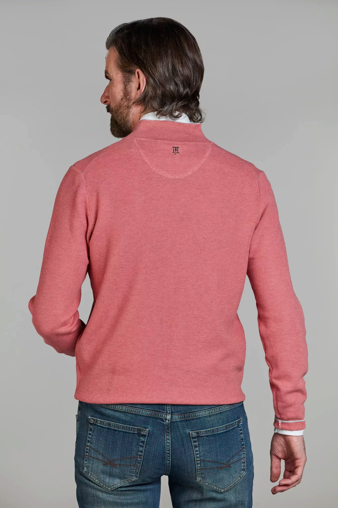 Hansen & Jacob Half Zip Structure Knit