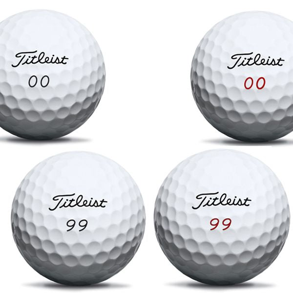 Titleist Pro V1X 2025 Special High Numbers 00-99