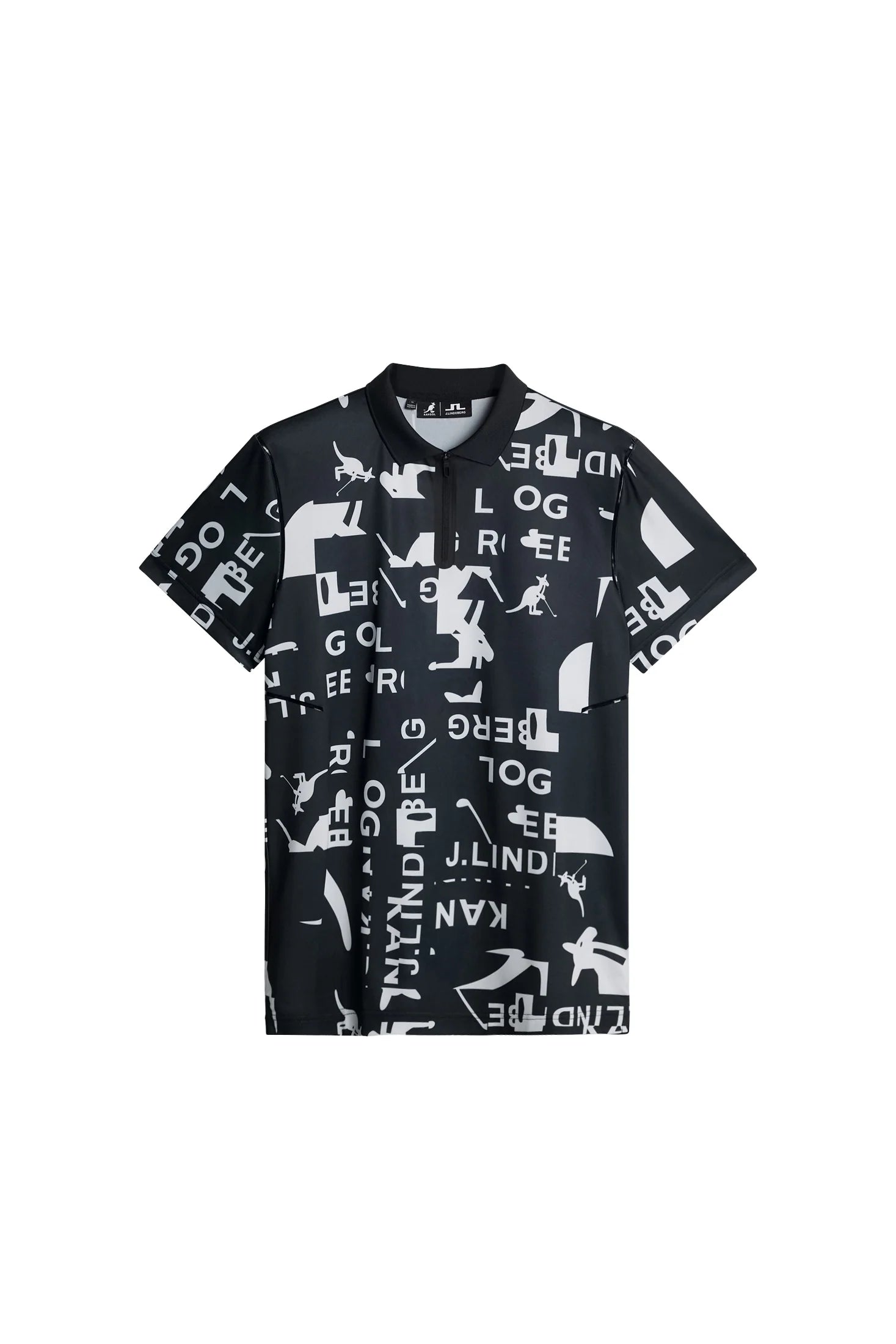 J. Lindeberg Miro Print Polo