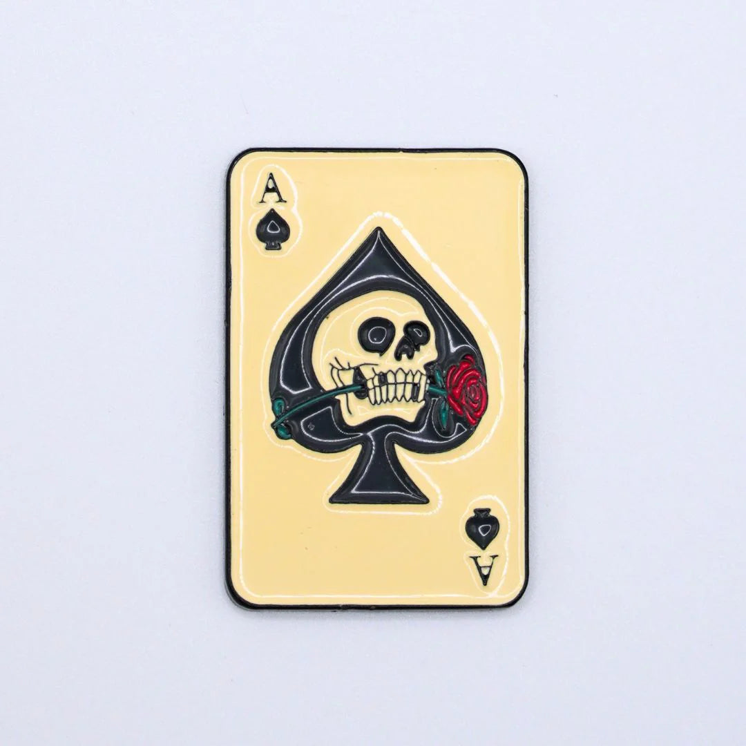 Skins Ball Marker - Ace of Skulls