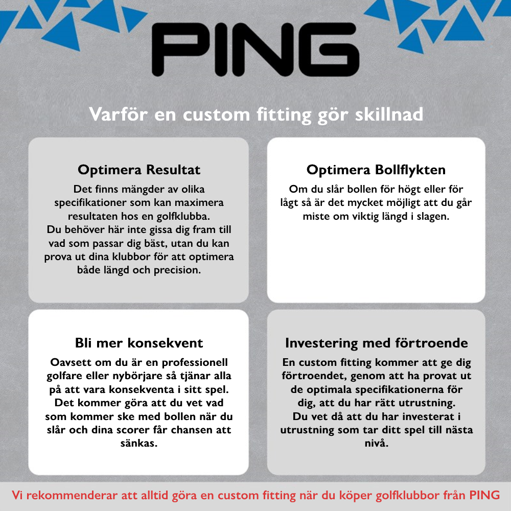 Ping G440 6 Järn Stål (5-PW) Custom