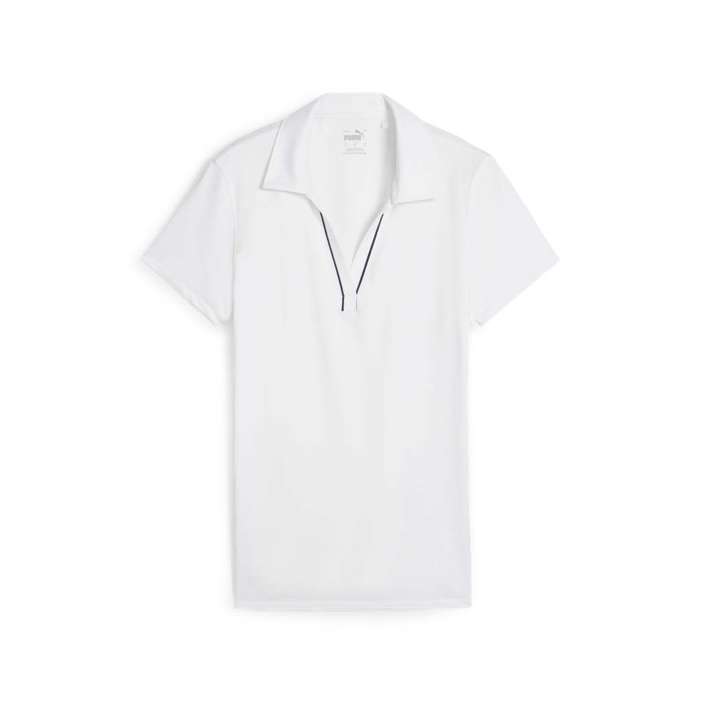 PUMA W Cloudspun Piped SS Polo 623911-01 Vit