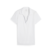 PUMA W Cloudspun Piped SS Polo 623911-01 Vit