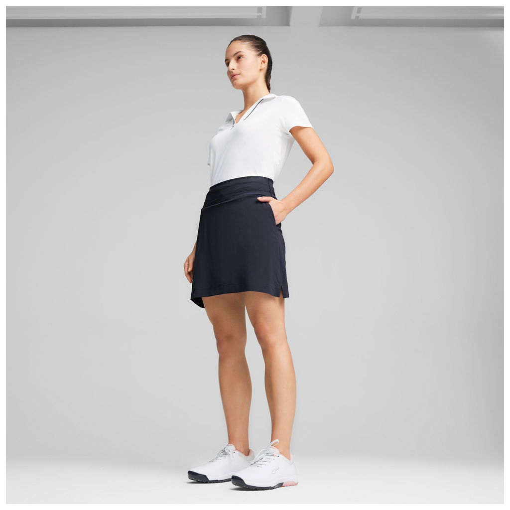 PUMA W Cloudspun Piped SS Polo 623911-01 Vit