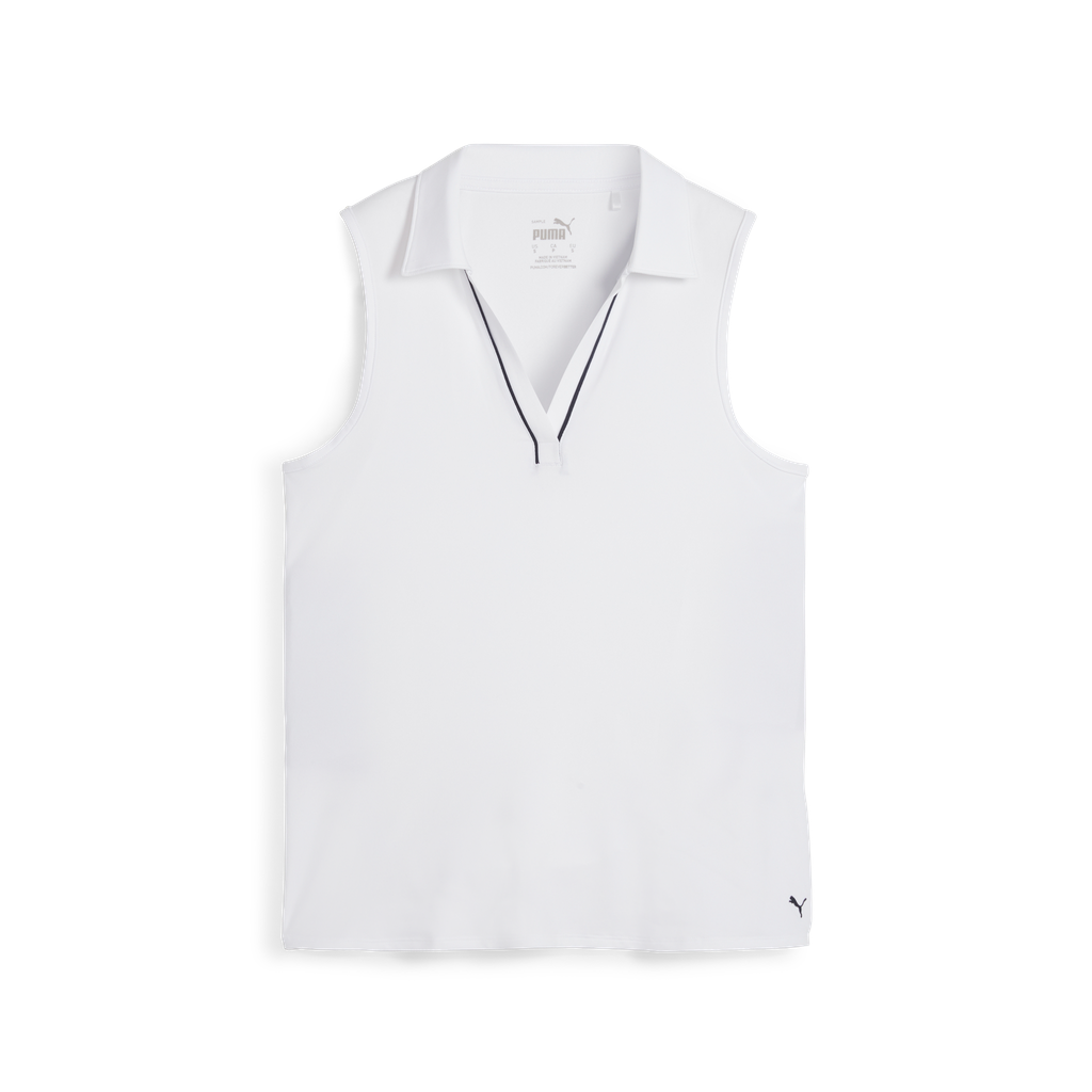 PUMA W Cloudspun Piped SL Polo 623912-01 white