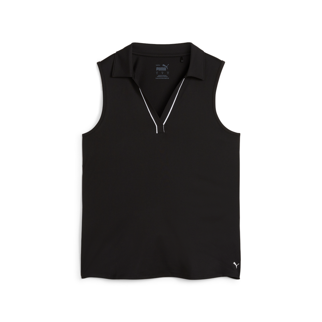 PUMA W Cloudspun Piped SL Polo 623912-05 Svart