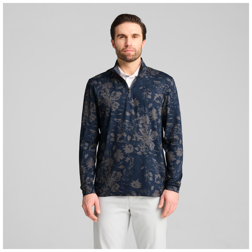 PUMA Pure 2.0 Rose 1/4 Zip 628871-02 Blue