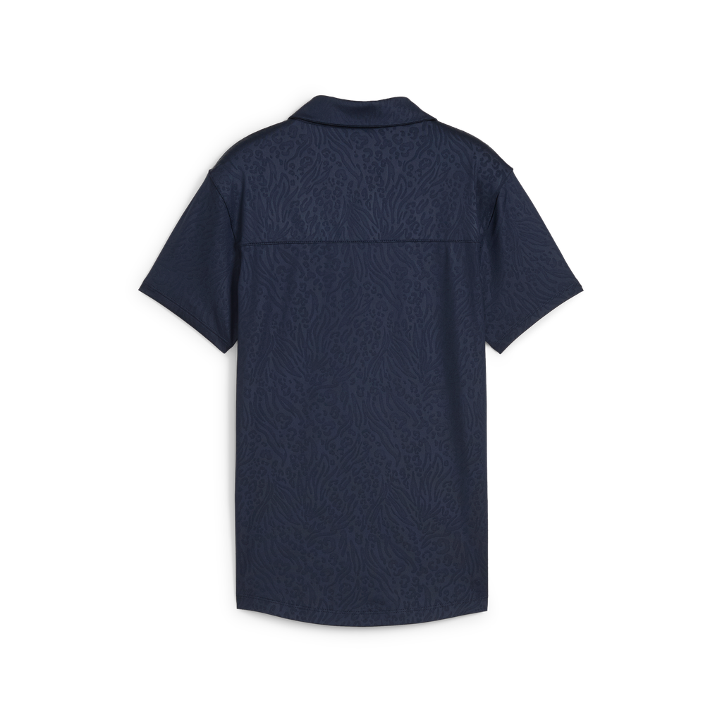PUMA W MATTR Animal Deboss SS Polo 629356-01 blue