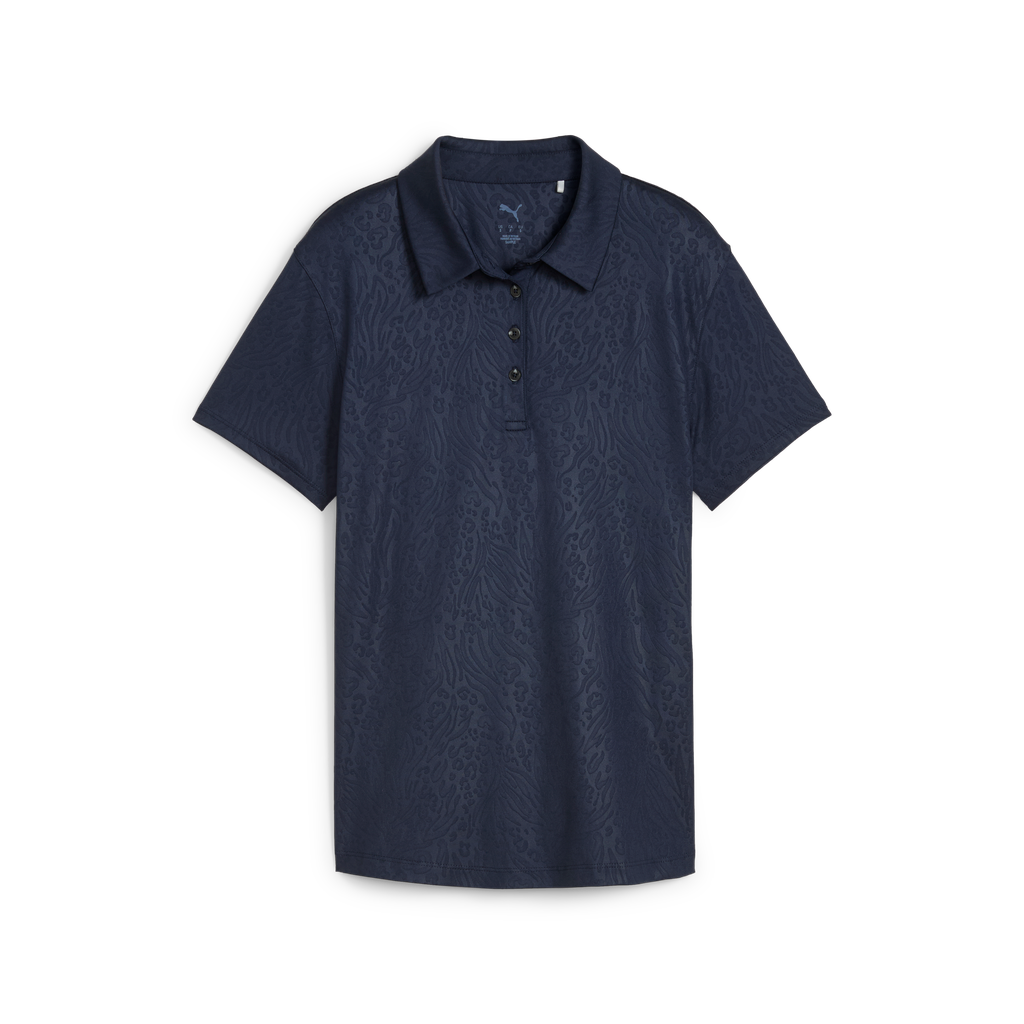 PUMA W MATTR Animal Deboss SS Polo 629356-01 blue