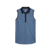 PUMA W Cloudspun Scallop SL Polo 629434 blue