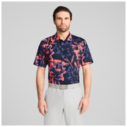 PUMA MATTR Broken Flower Polo - LC 630572-01 blue