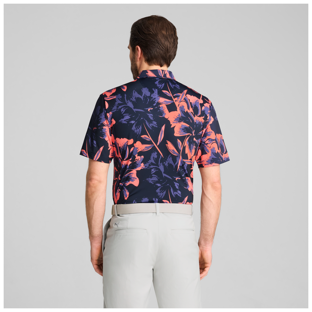 PUMA MATTR Broken Flower Polo - LC 630572-01 blue