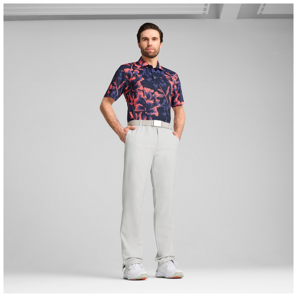 PUMA MATTR Broken Flower Polo - LC 630572-01 blue