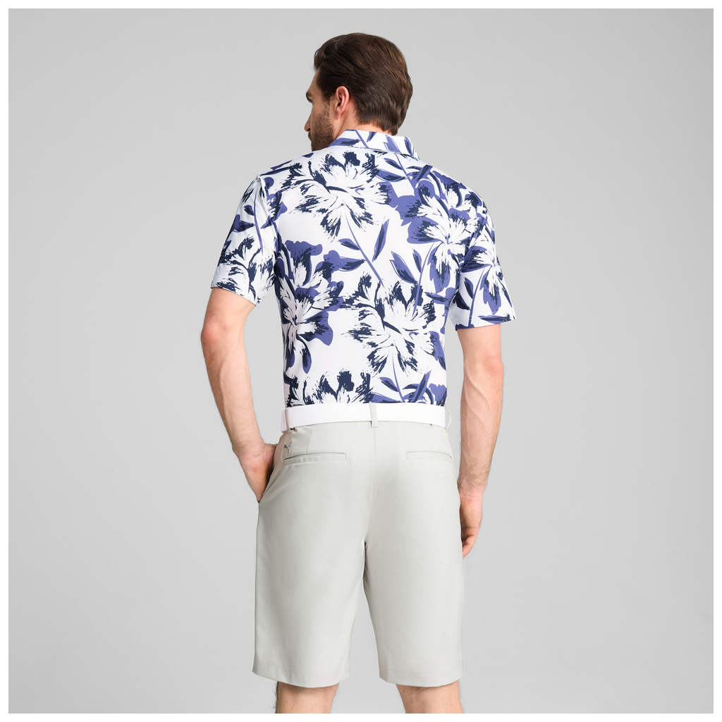 PUMA MATTR Broken Flower Polo - LC 630572-02 white