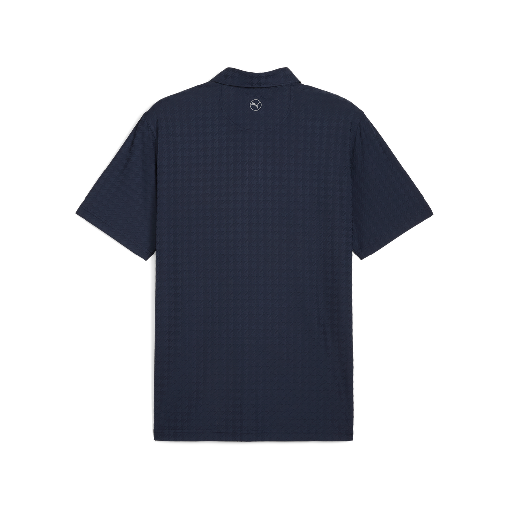 PUMA MATTR Houndstooth Polo 632198-01 blue