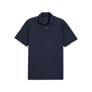PUMA MATTR Houndstooth Polo 632198-01 blue