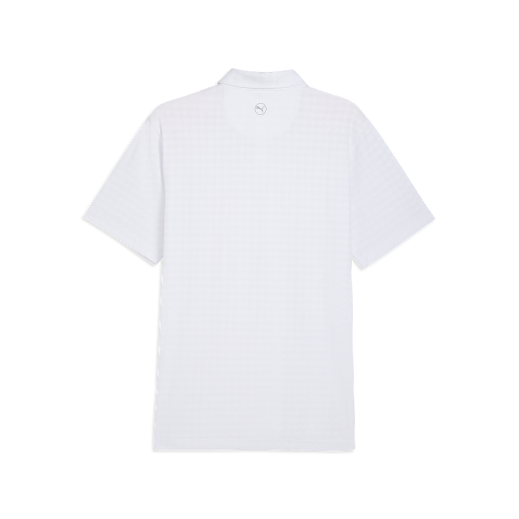 PUMA MATTR Houndstooth Polo 632198-02 Vit