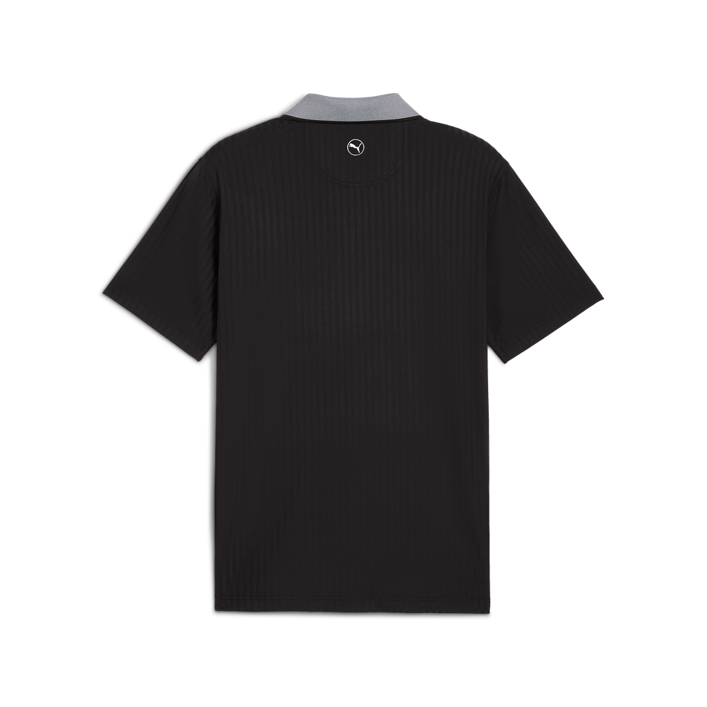 PUMA MATTR Stripe Jacquard Polo 632200-02 black