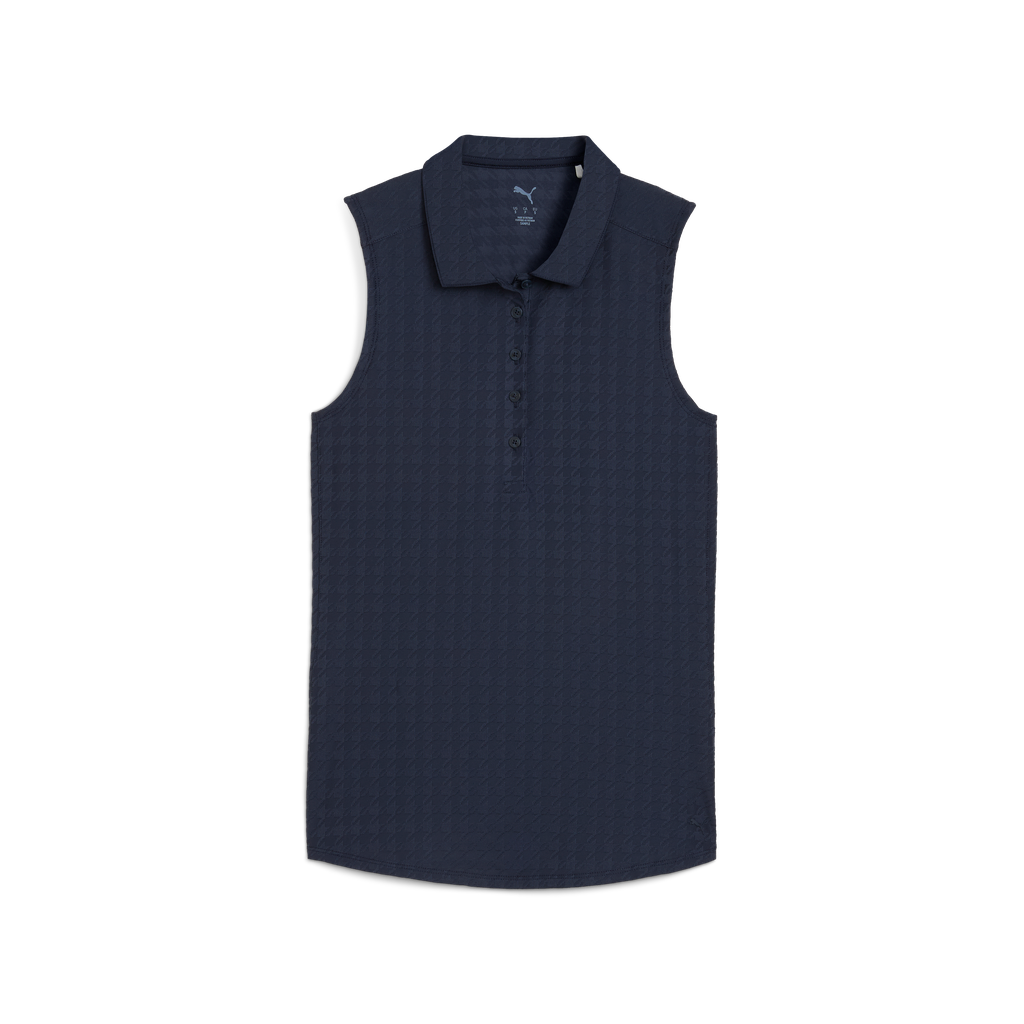 PUMA W Houndstooth SL Polo 632274-01