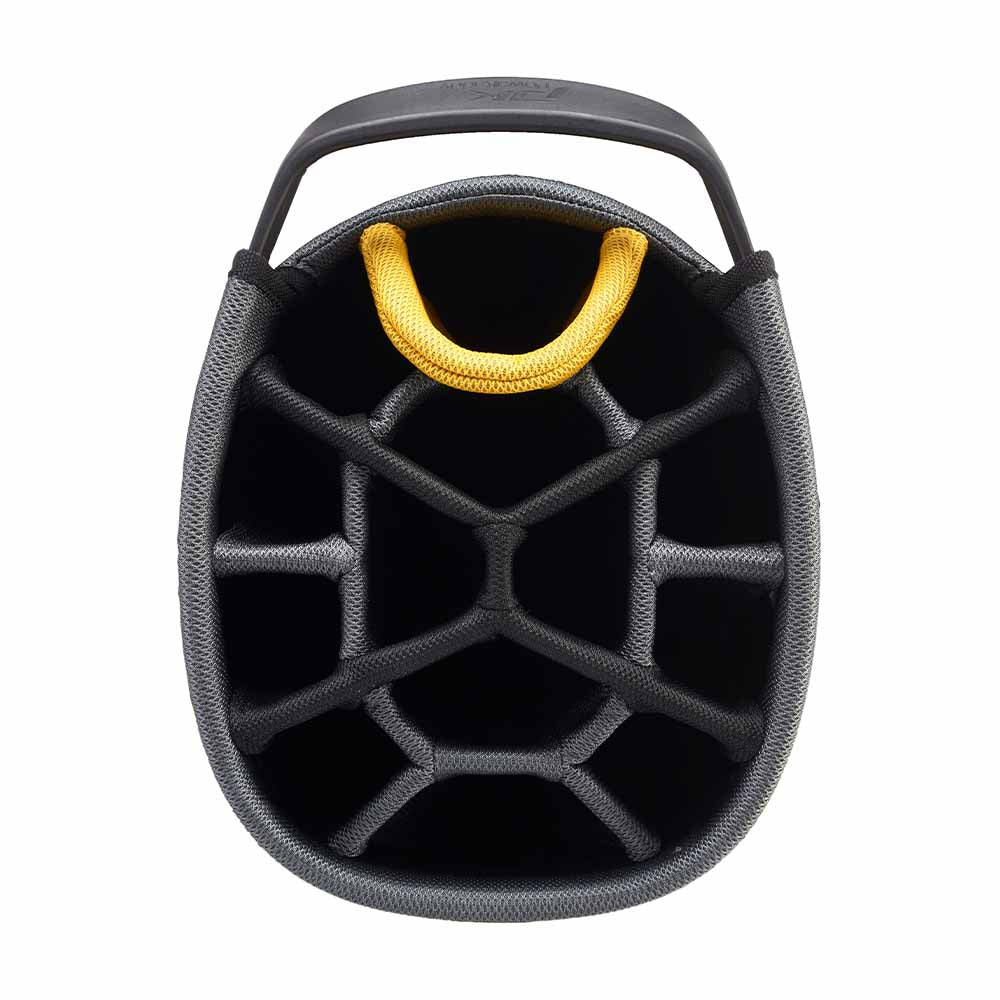 Powakaddy Dri-Tech Maglock Bag Black/GunM./Yellow