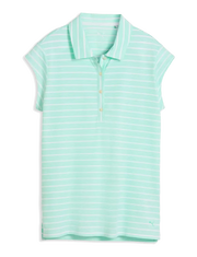 Puma W Pique YD Stripe Cap Sleeve
