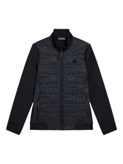 J. Lindeberg Quilt Hybrid Jacket SVART