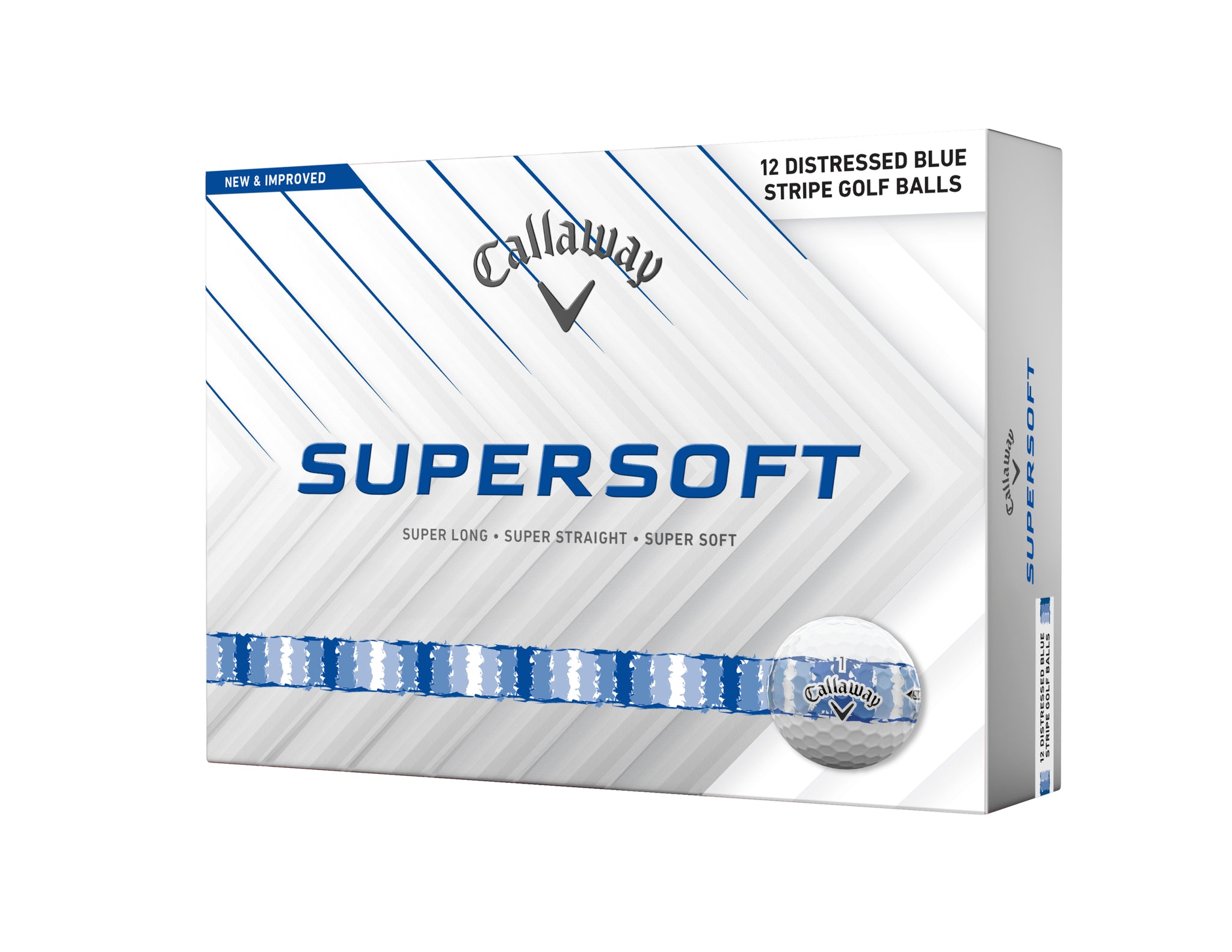 Callaway Supersoft Distressed Stripe