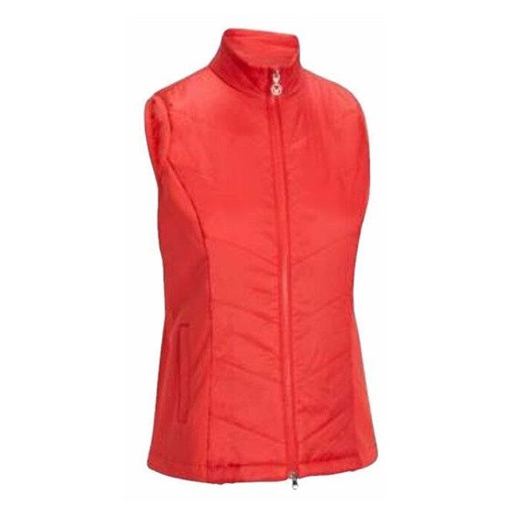 Callaway Golf Womens Chevron Quilted Vest