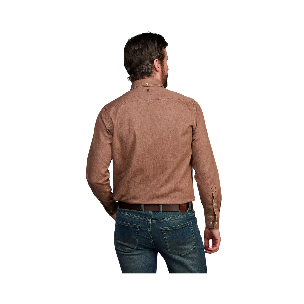 Hansen & Jacob Zac Clrd Twill Denim Shirt