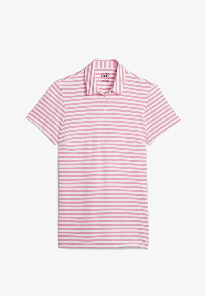 Puma W Mattr Somer Stripes SS Polo