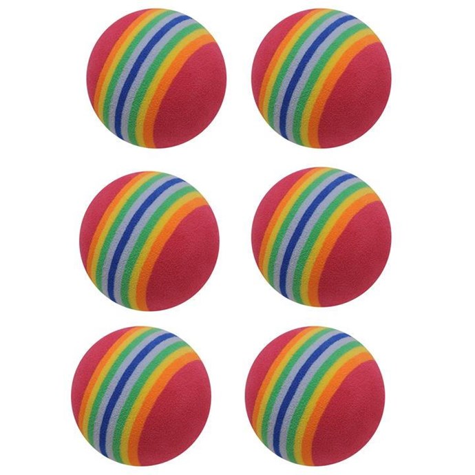 Golf Gear Foam Practice Balls 6-pack DB0310