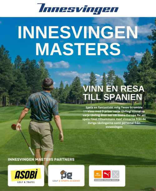 Innesvingen Masters 2026 · Texas scramble · 8 deltävlingar