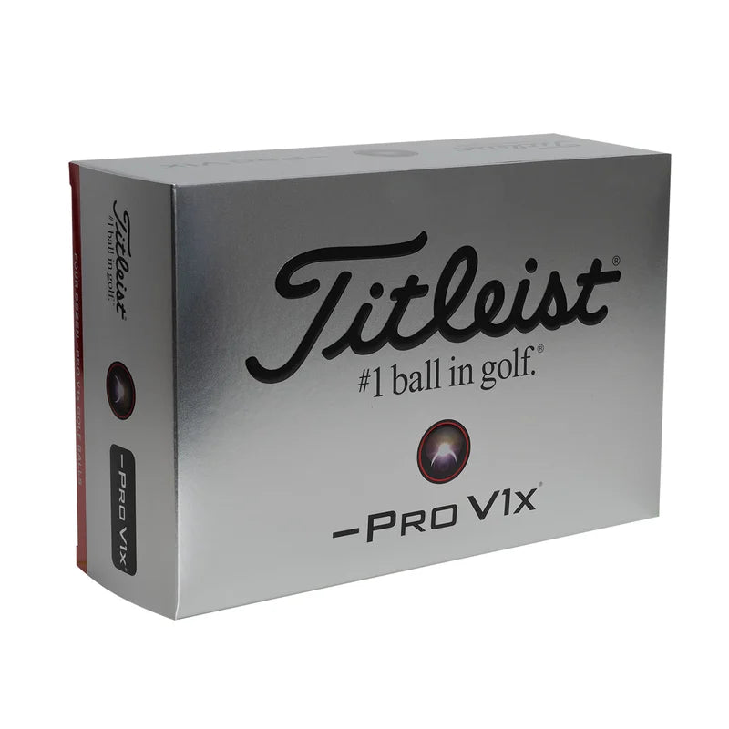 Titleist Pro V1X (left dash) 2023 4 for 3