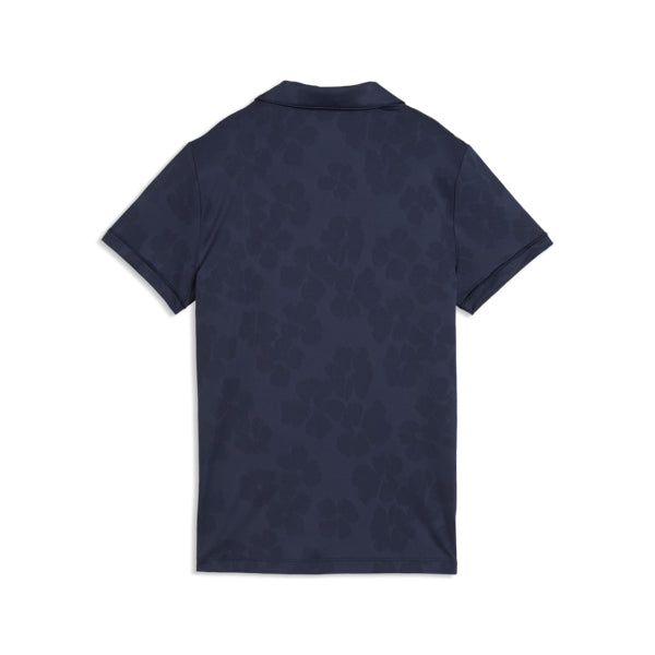 Puma W Floral Lace Jacquard SS Polo