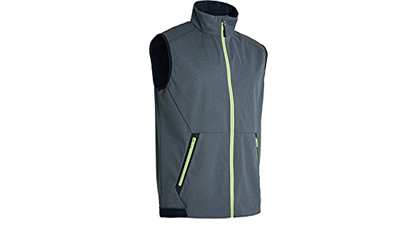 Abacus Mens Navan softshell vest greymelange
